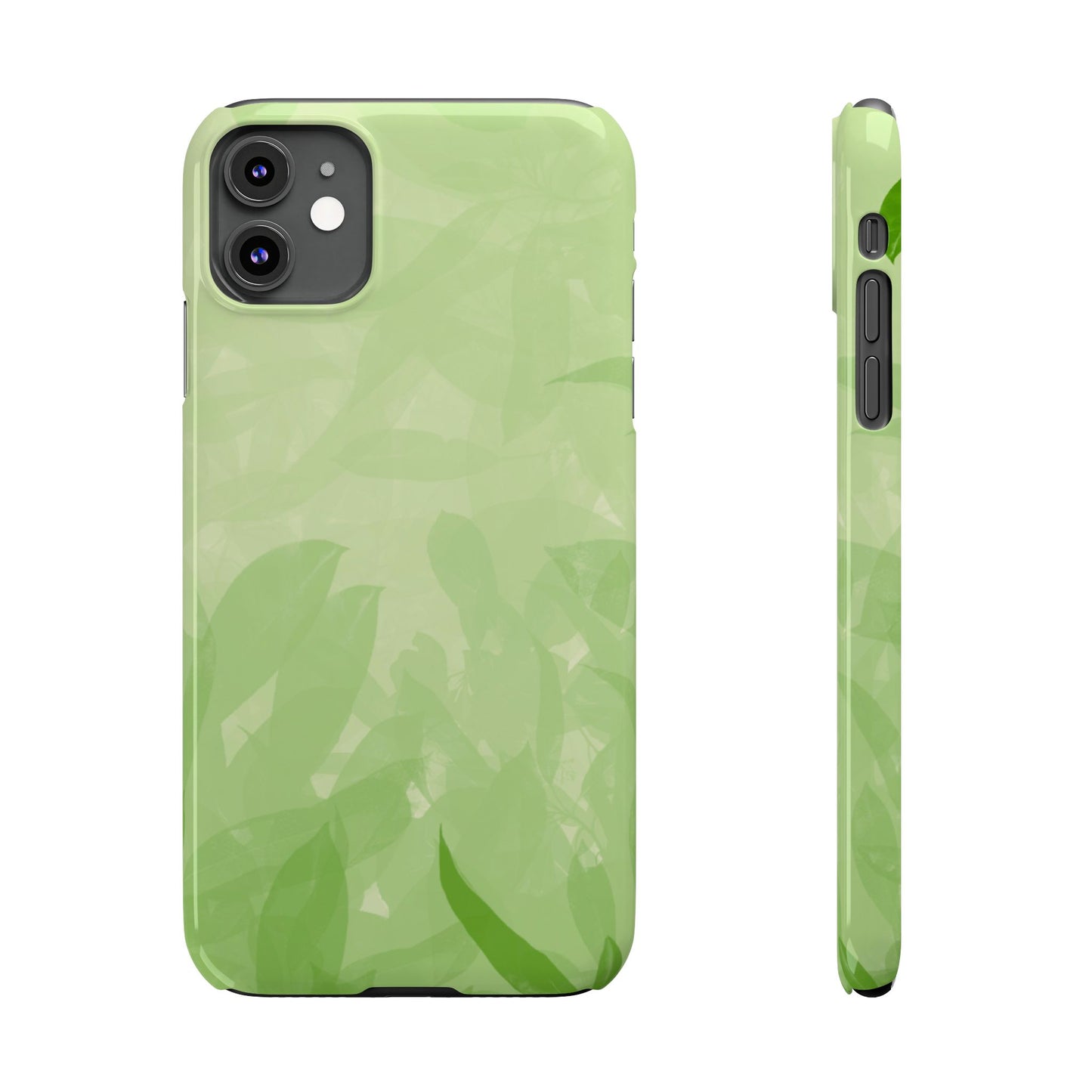 Slim Phone Case – Leaf Echo