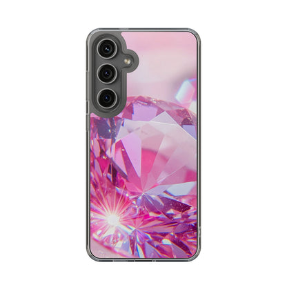 Clear Phone Case – Pink Ice