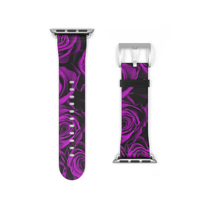 Watch Band – Amethyst Roses