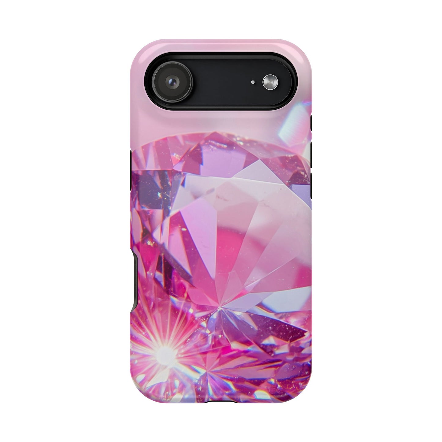 Impact-Resistant Phone Case – Pink Ice