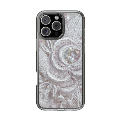 Clear Phone Case – Lace Veil