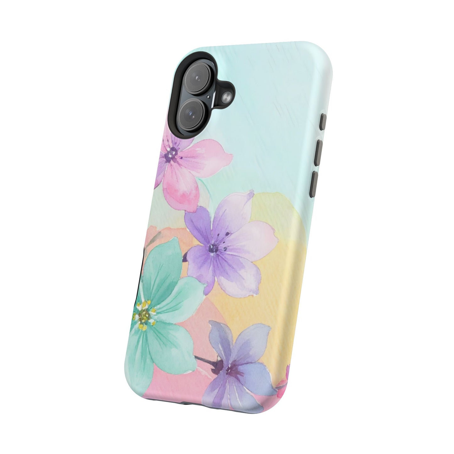 Wireless-Charging Compatible Case – Water Petal
