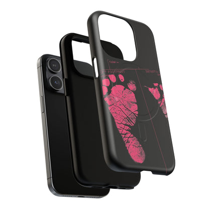 Protective Magnetic Phone Case – Mom’s Little Pink Footprints