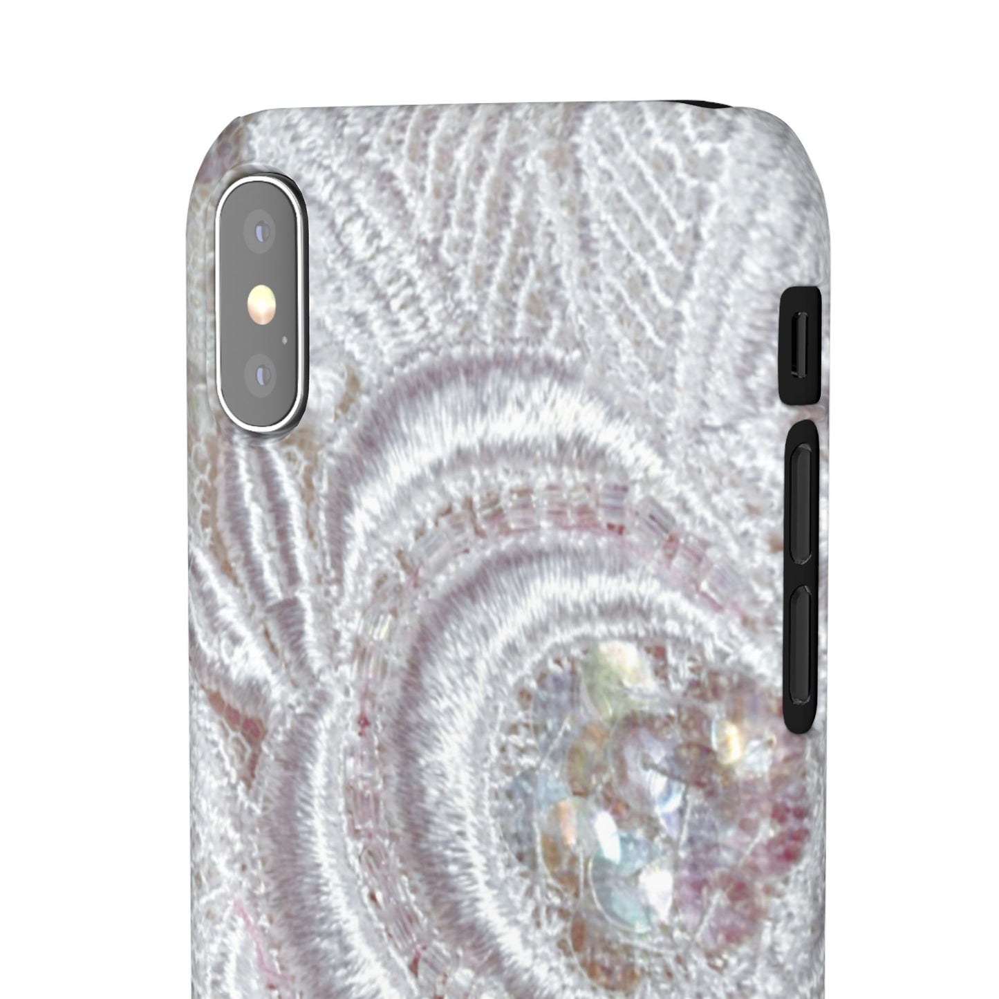 Snap Phone Case – Lace Veil