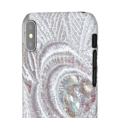 Snap Phone Case – Lace Veil