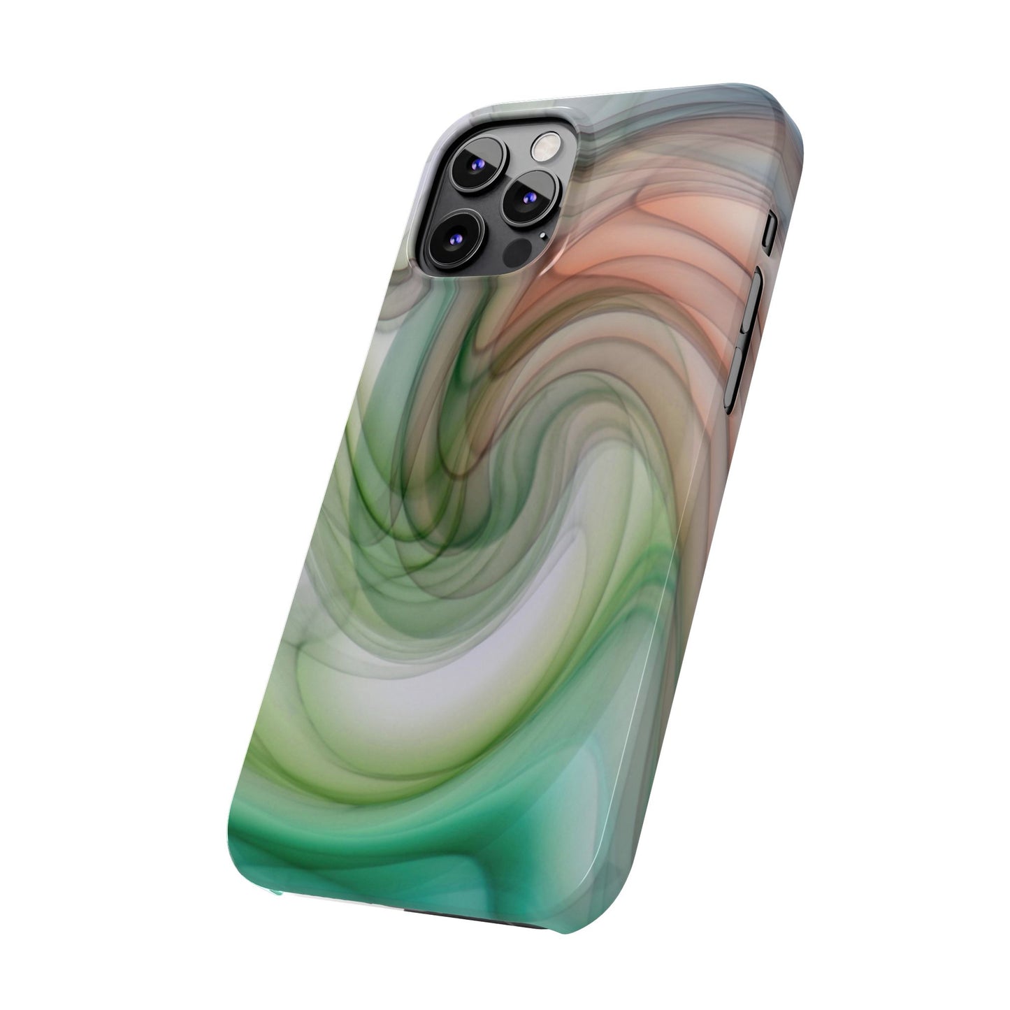 Slim Phone Case – Marble Flow