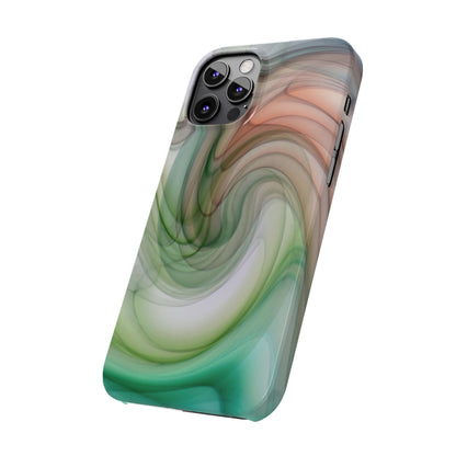 Slim Phone Case – Marble Flow