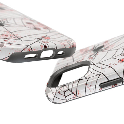Impact-Resistant Phone Case – Blood Web