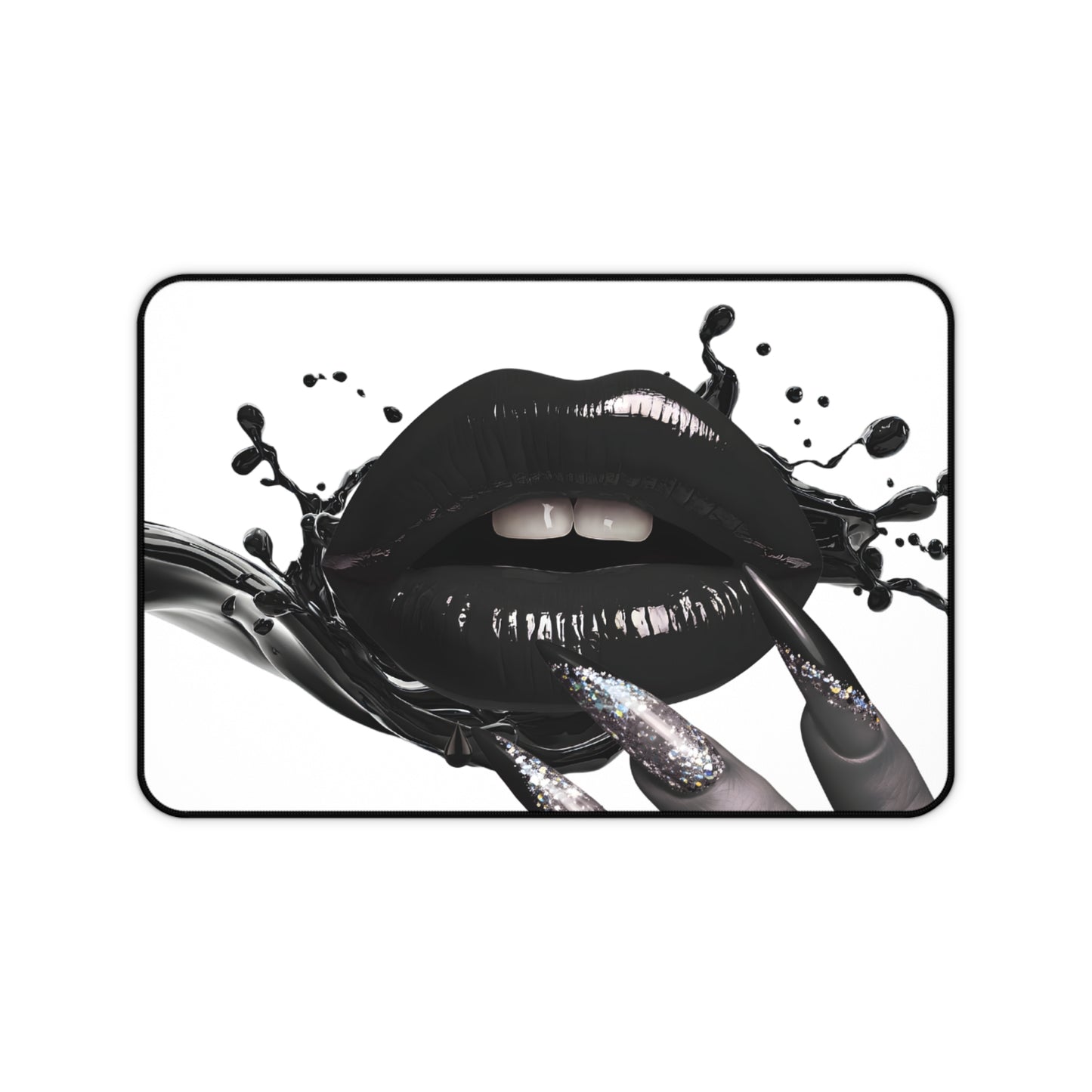 Neoprene Desk Mat – Liquid Noir