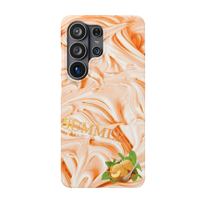 Snap Phone Case – Peach Sorbet