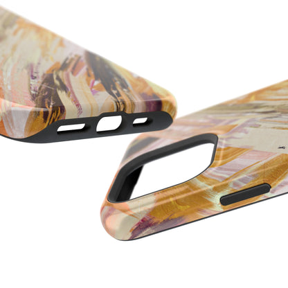 Wireless-Charging Compatible Case – Brush & Bronze