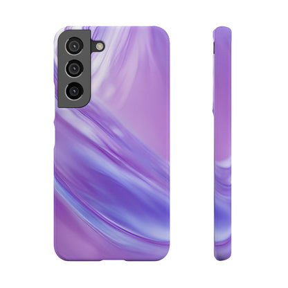 Snap Phone Case – Lavender Wave