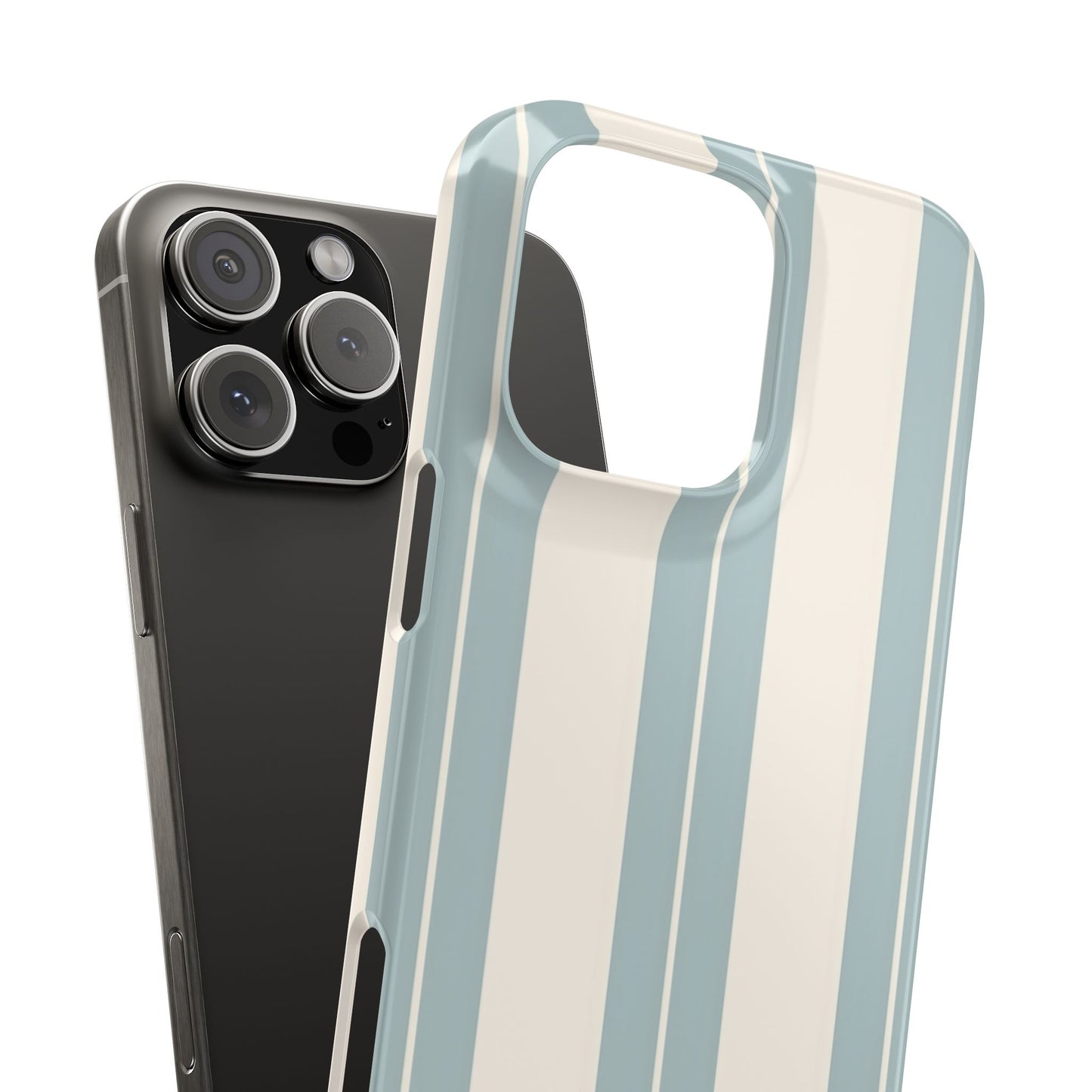 Snap Phone Case – Coastal Stripe