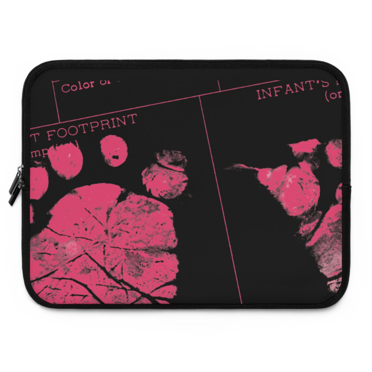 Laptop Sleeve – Mom’s Little Pink Footprints