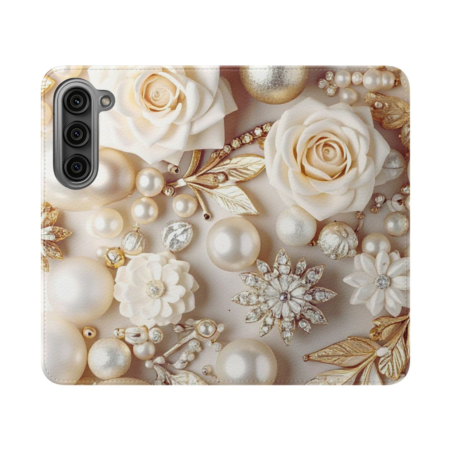Flip Case – Ivory Opulence