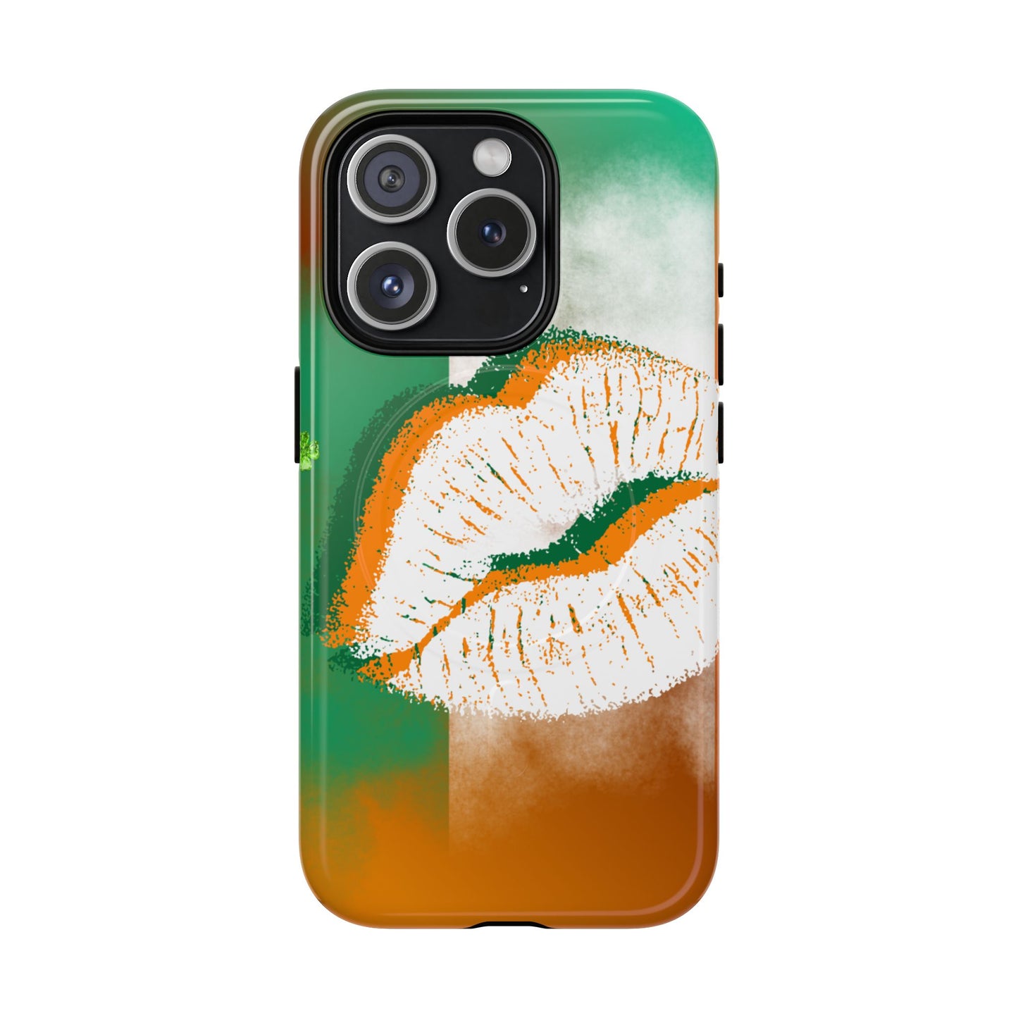 Dual-Layer Phone Case – Irish Lip St. Patrick’s Day Design