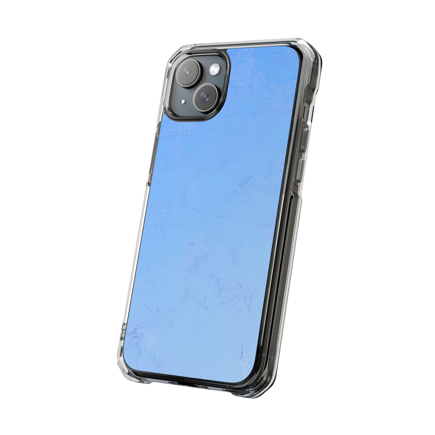 Clear Magnetic Phone Case – Azure Fade