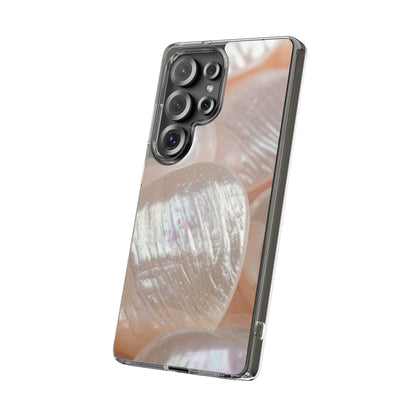 Clear Phone Case – Blush Pearl