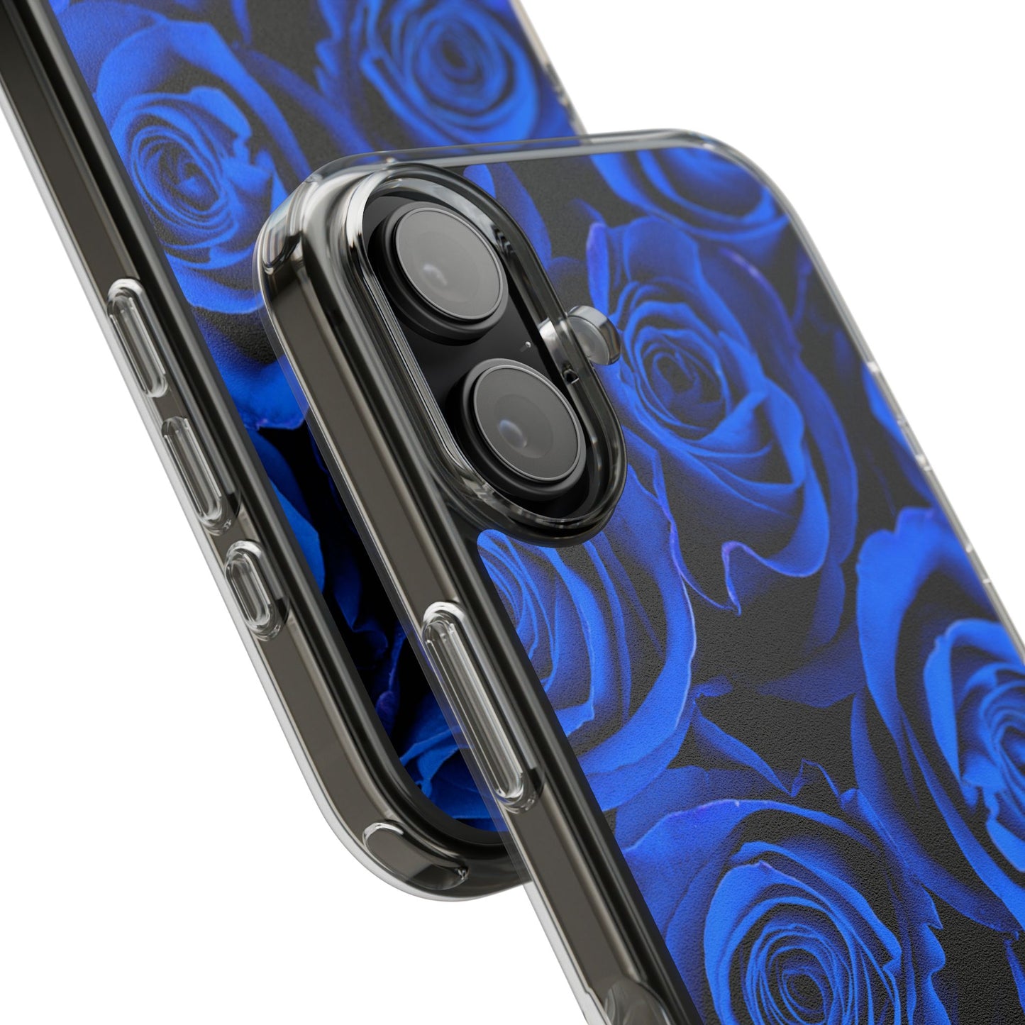Clear Phone Case – Midnight Bloom