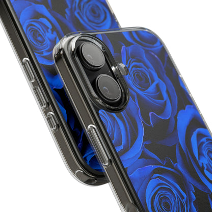 Clear Phone Case – Midnight Bloom