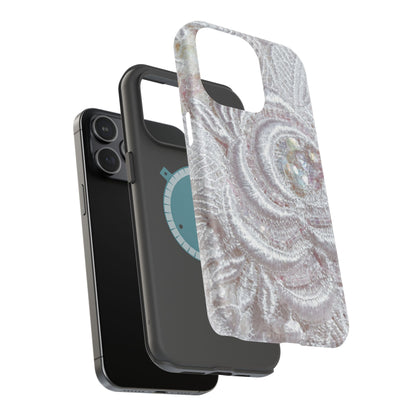 Wireless-Charging Compatible Case – Lace Veil