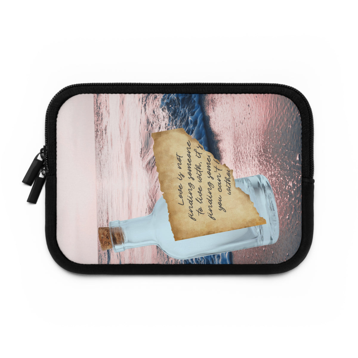 Neoprene Laptop Sleeve – Written in the Tide