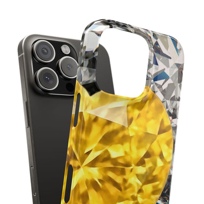 Slim Phone Case – Heart of Gold