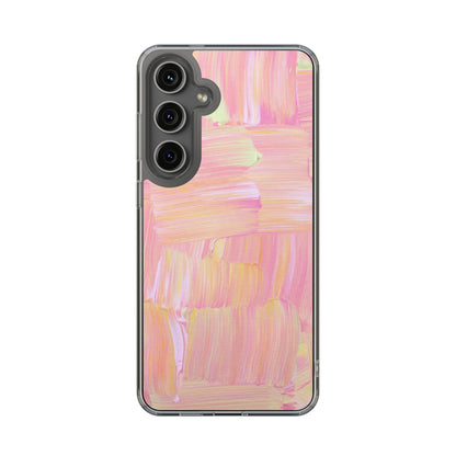 Clear Phone Case – Sorbet Stroke
