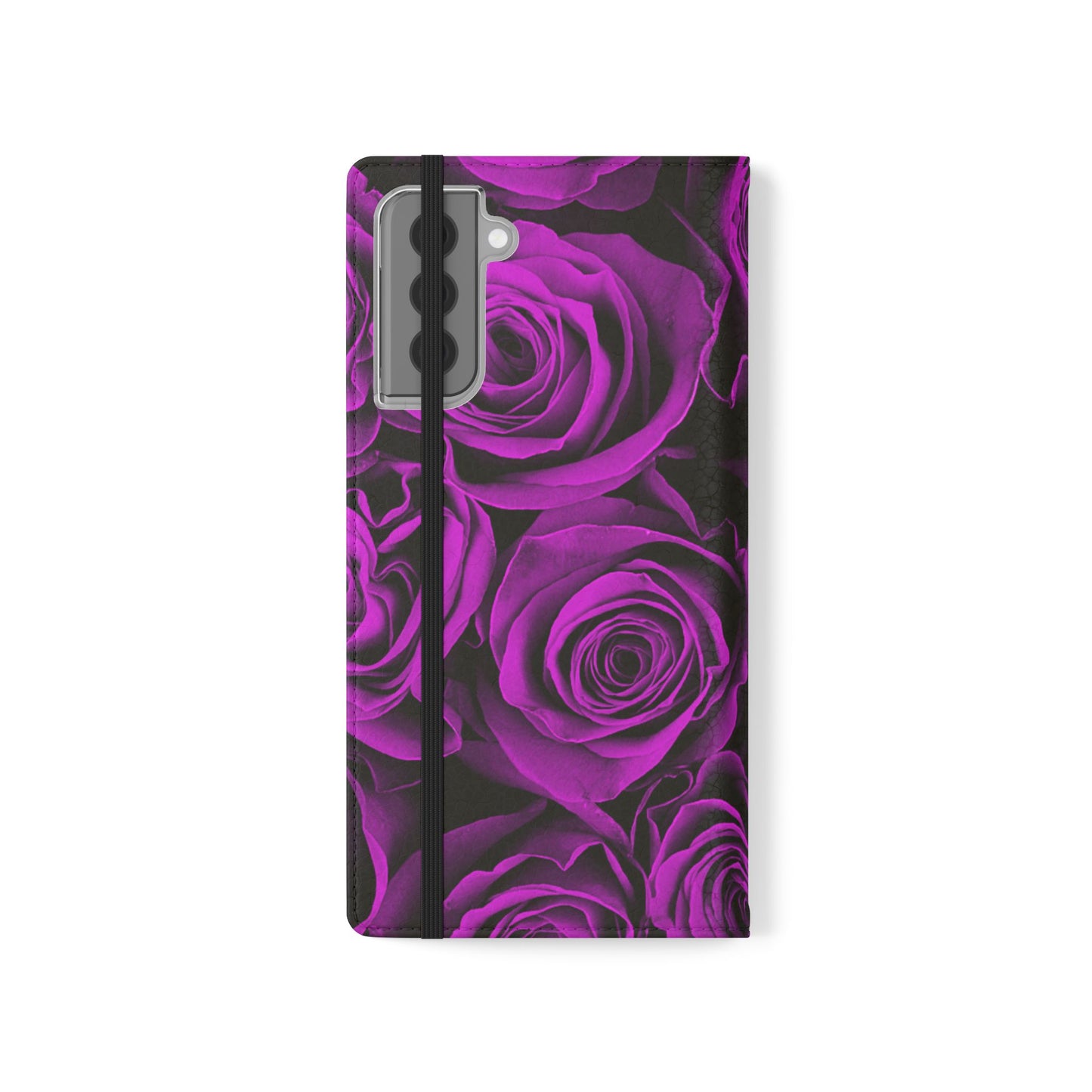 Flip Case – Amethyst Roses