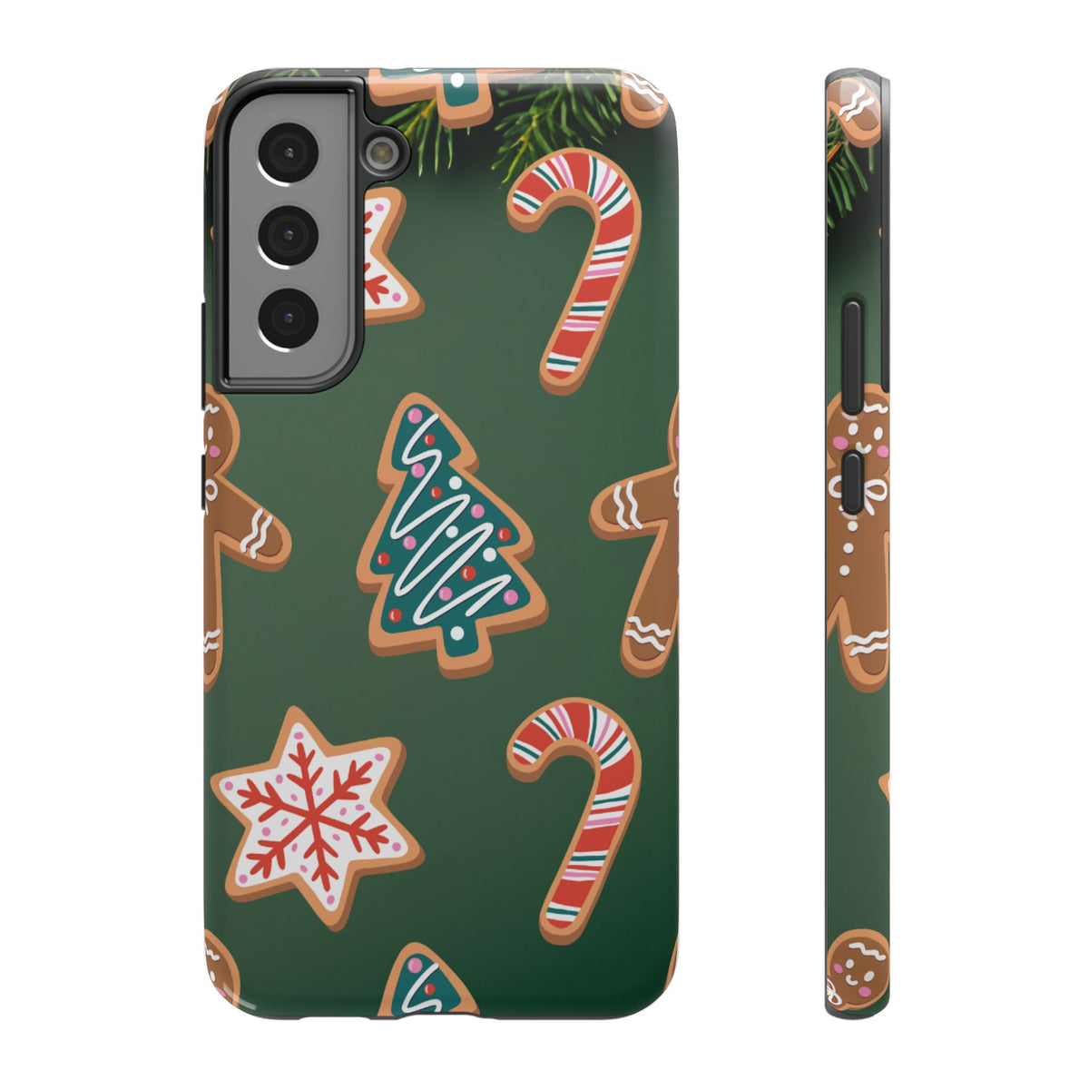 Impact-Resistant Phone Case – Cookie Season – Compatible with iPhone 11–17 & Samsung Galaxy S22–S26 Series