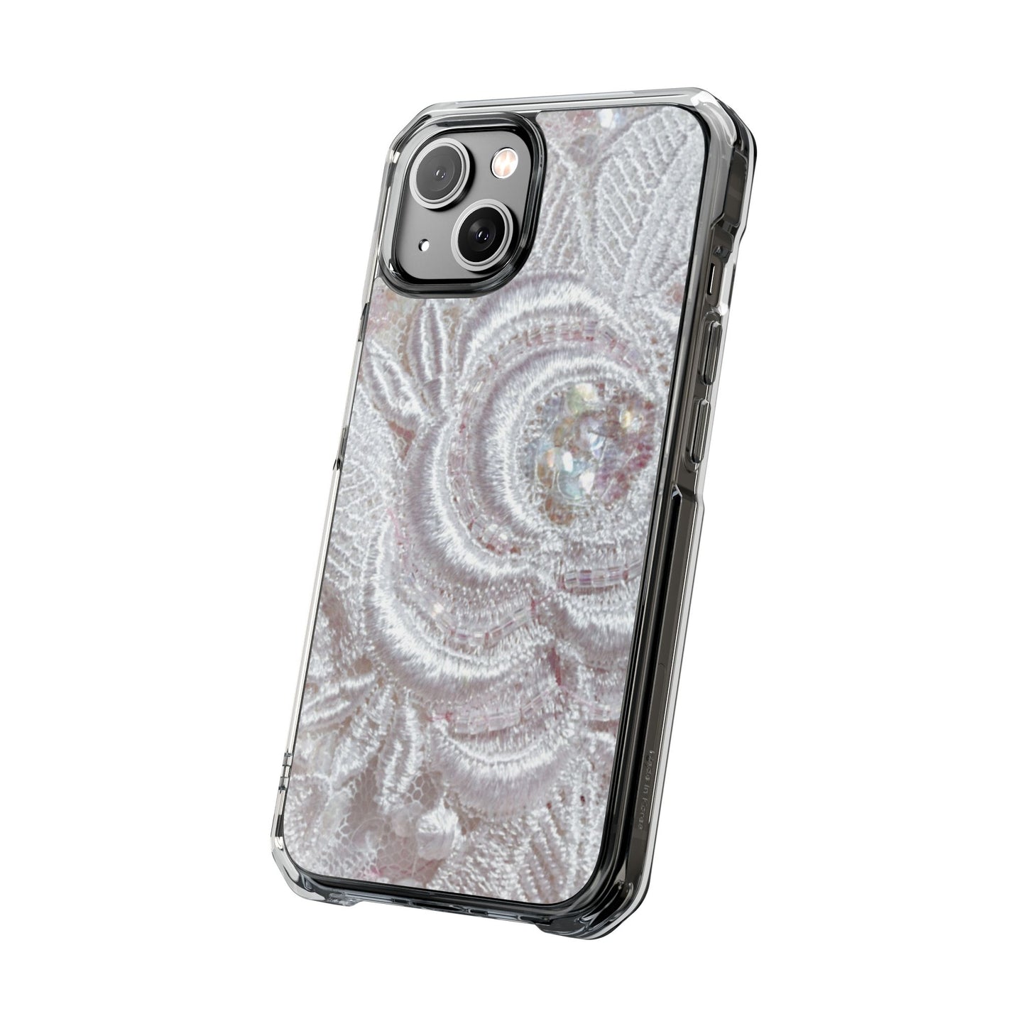 Clear Magnetic Phone Case – Lace Veil