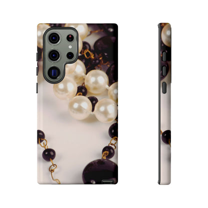 Protective Phone Case – Noir Pearl