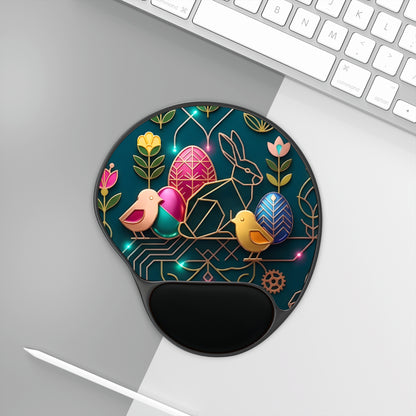 Ergonomic Mouse Pad – Jeweled Garden
