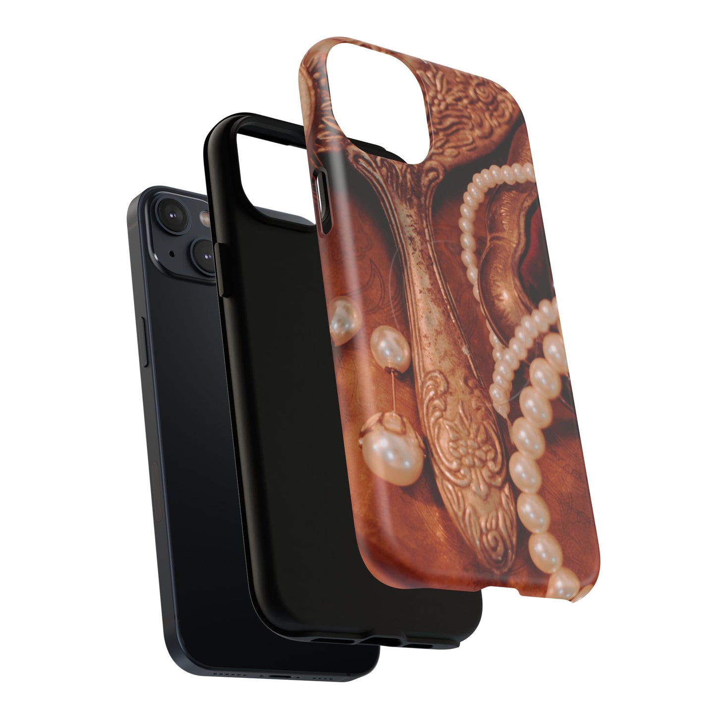 Protective Magnetic Phone Case – Bronze Vanity