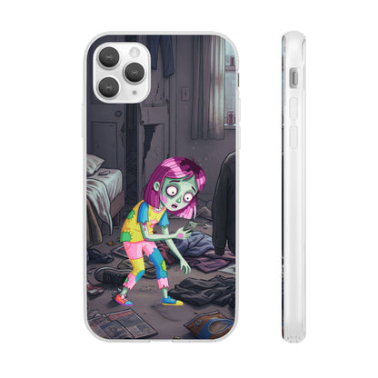 Zombie Girl Phone Case — Cute Creepy Cartoon Phone Cover