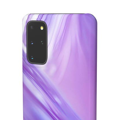 Snap Phone Case – Lavender Wave