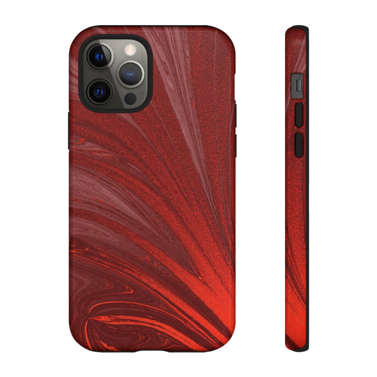 Protective Phone Case – Crimson Current
