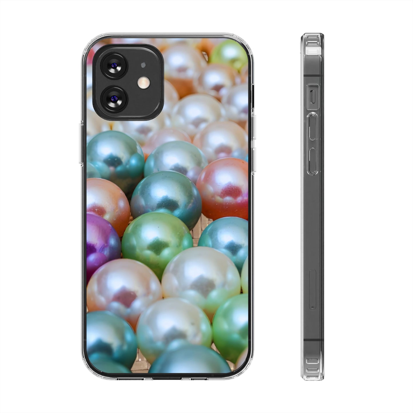 Clear Phone Case – Pearl Pop