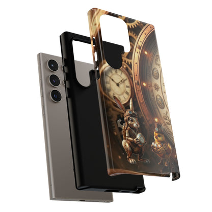 Protective Phone Case – Clockwork Cottontail