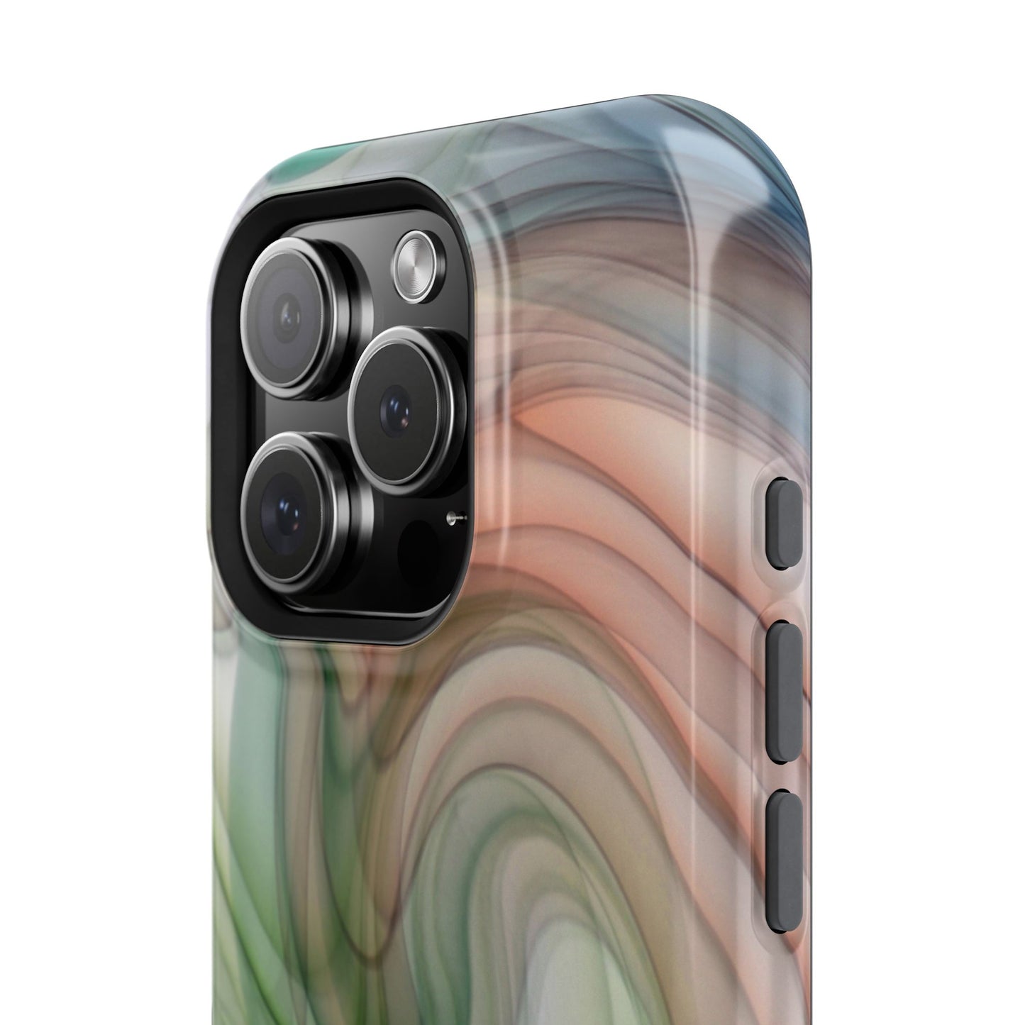 Impact-Resistant Phone Case – Marble Flow