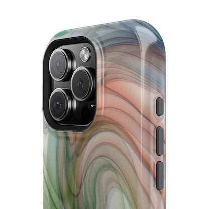 Impact-Resistant Phone Case – Marble Flow