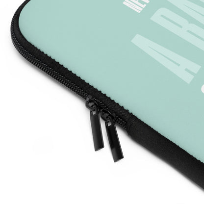 Never a Bad Connection – Mint Ice Cream Laptop Sleeve