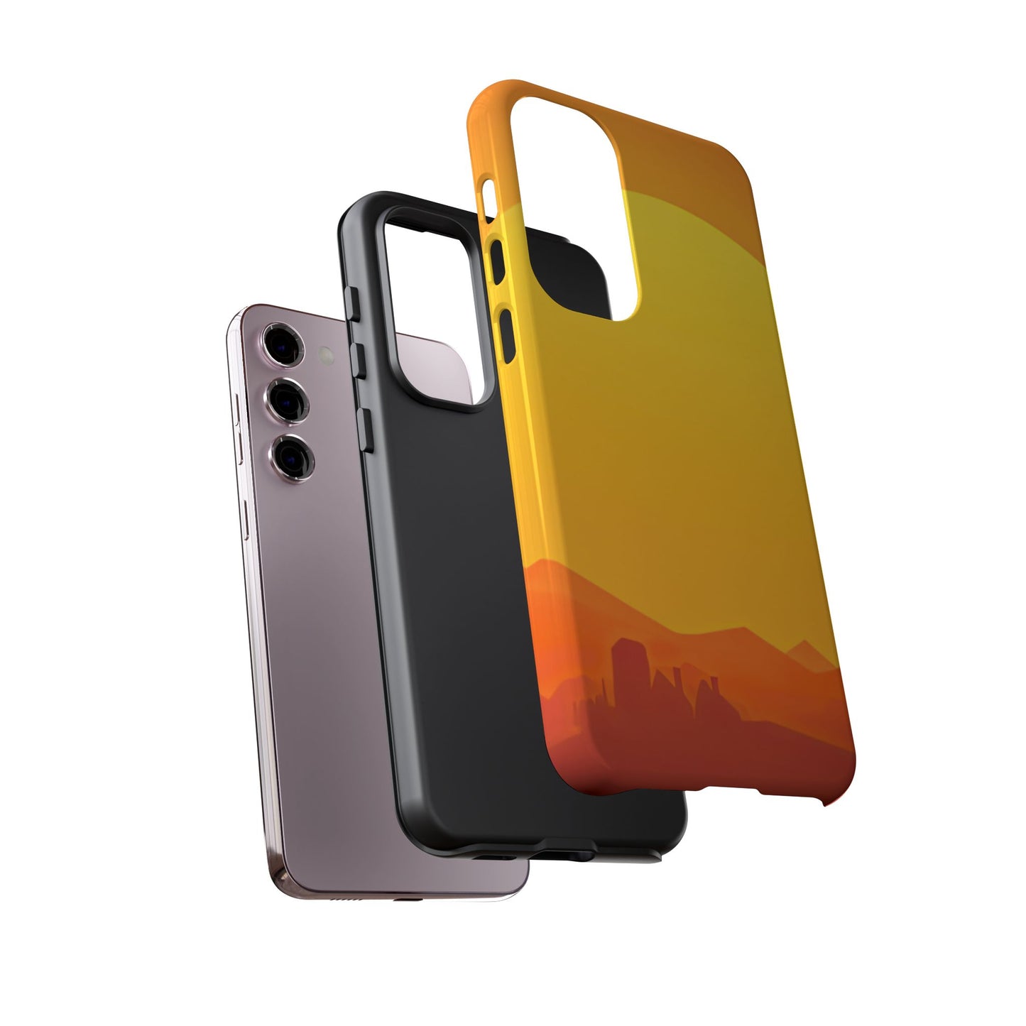 Protective Phone Case – Desert Sunrise