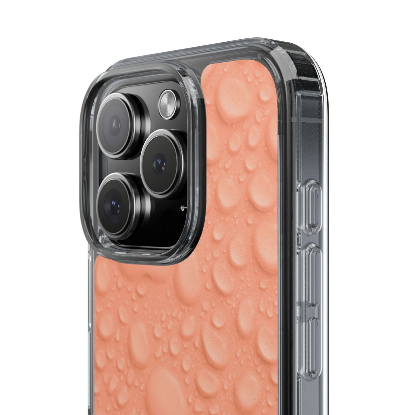 Clear Phone Case – Apricot Rain
