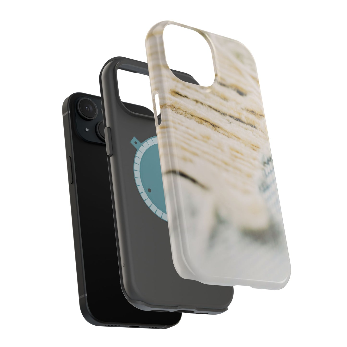 Wireless-Charging Compatible Phone Case – Woven Warmth