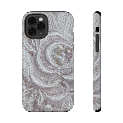 Impact-Resistant Phone Case – Lace Veil