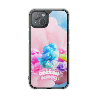 Clear Magnetic Phone Case – Cotton Candy Dream