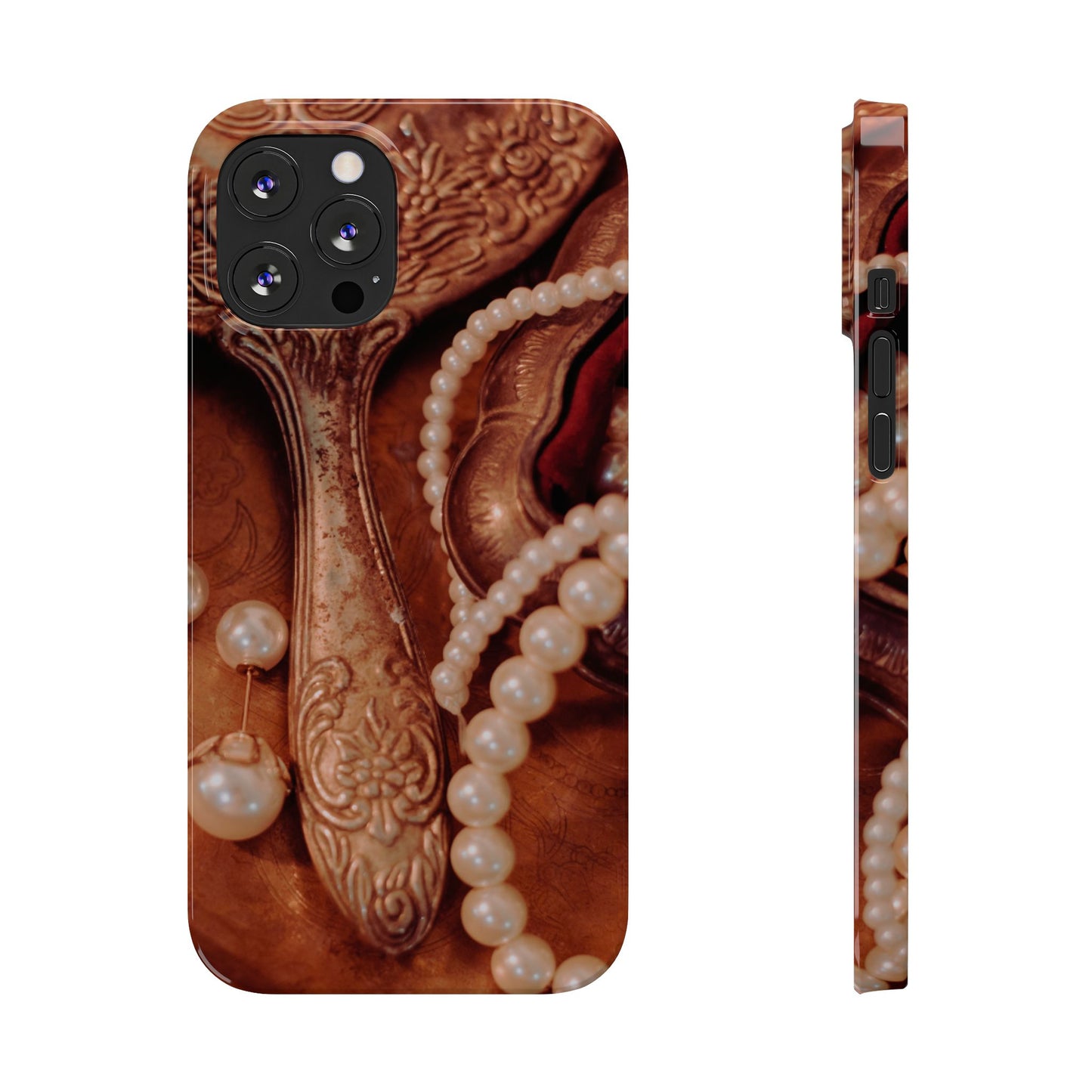 Slim Phone Case – Bronze Vanity