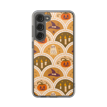 Clear Phone Case – Vintage Haunt – Compatible with iPhone 13–17 & Samsung Galaxy S25–S26 Series