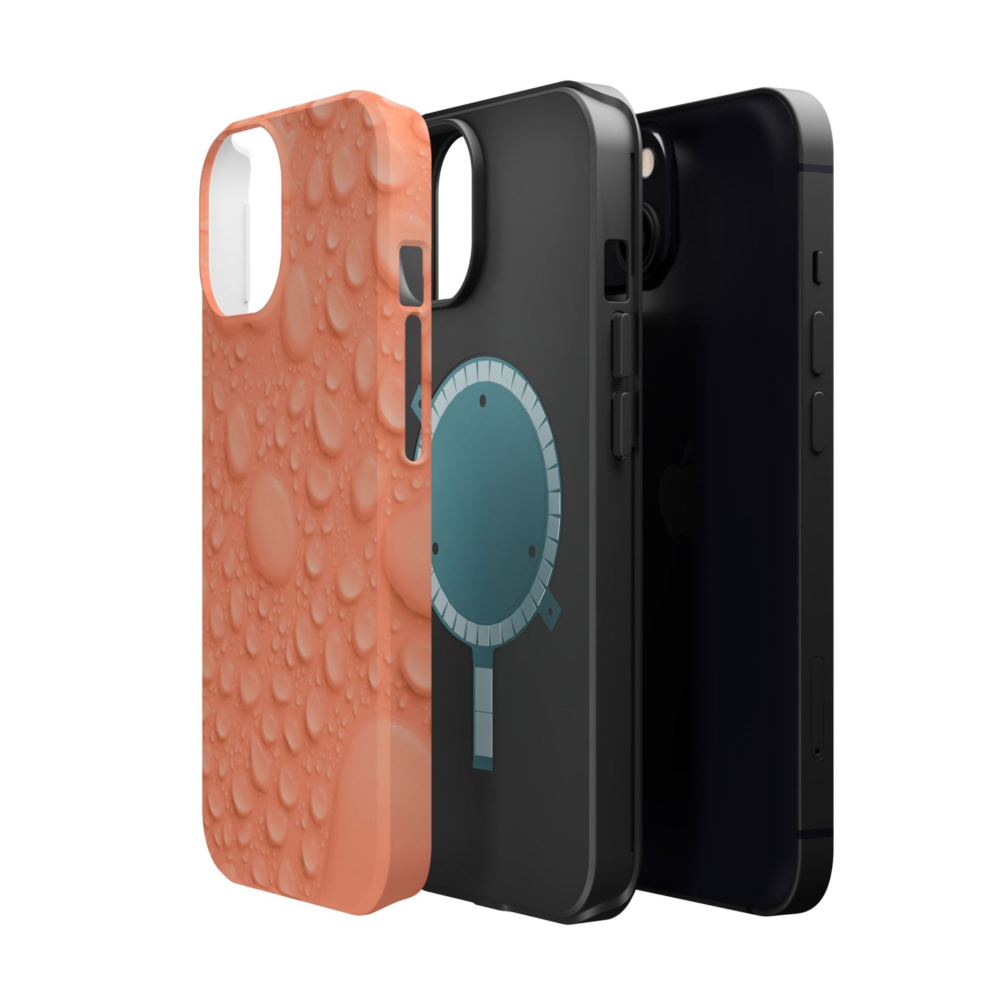 Wireless-Compatible Charging Case – Apricot Rain